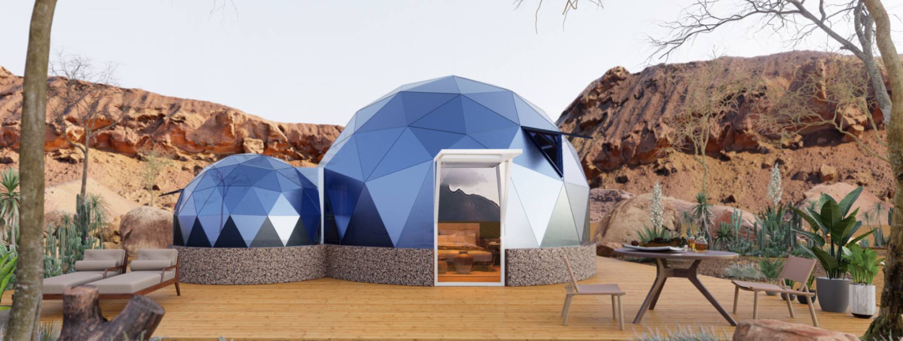 恒山区球形智能光伏玻璃星空房